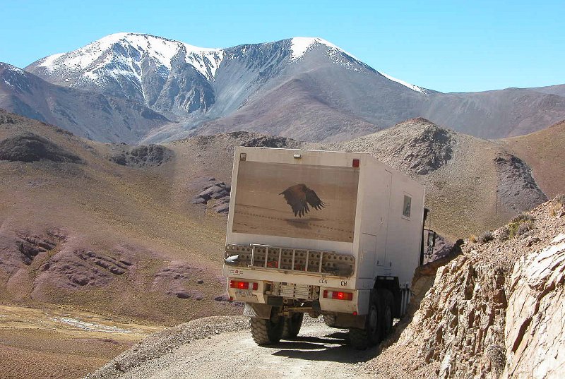 Ruta 40 Passabfahrt.jpg - ruta 40, argentina, sometimes it was a bit narrow